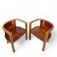 Paire de fauteuils modernistes allemands des années 1930