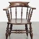 English antique side/desk/captain's chair from the early 1800s