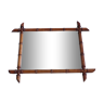 Old bamboo imitation mirror