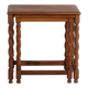 Swedish nesting tables in oak (c.1900) #128