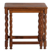 Tables gigognes suédoises en chêne (c.1900) #128