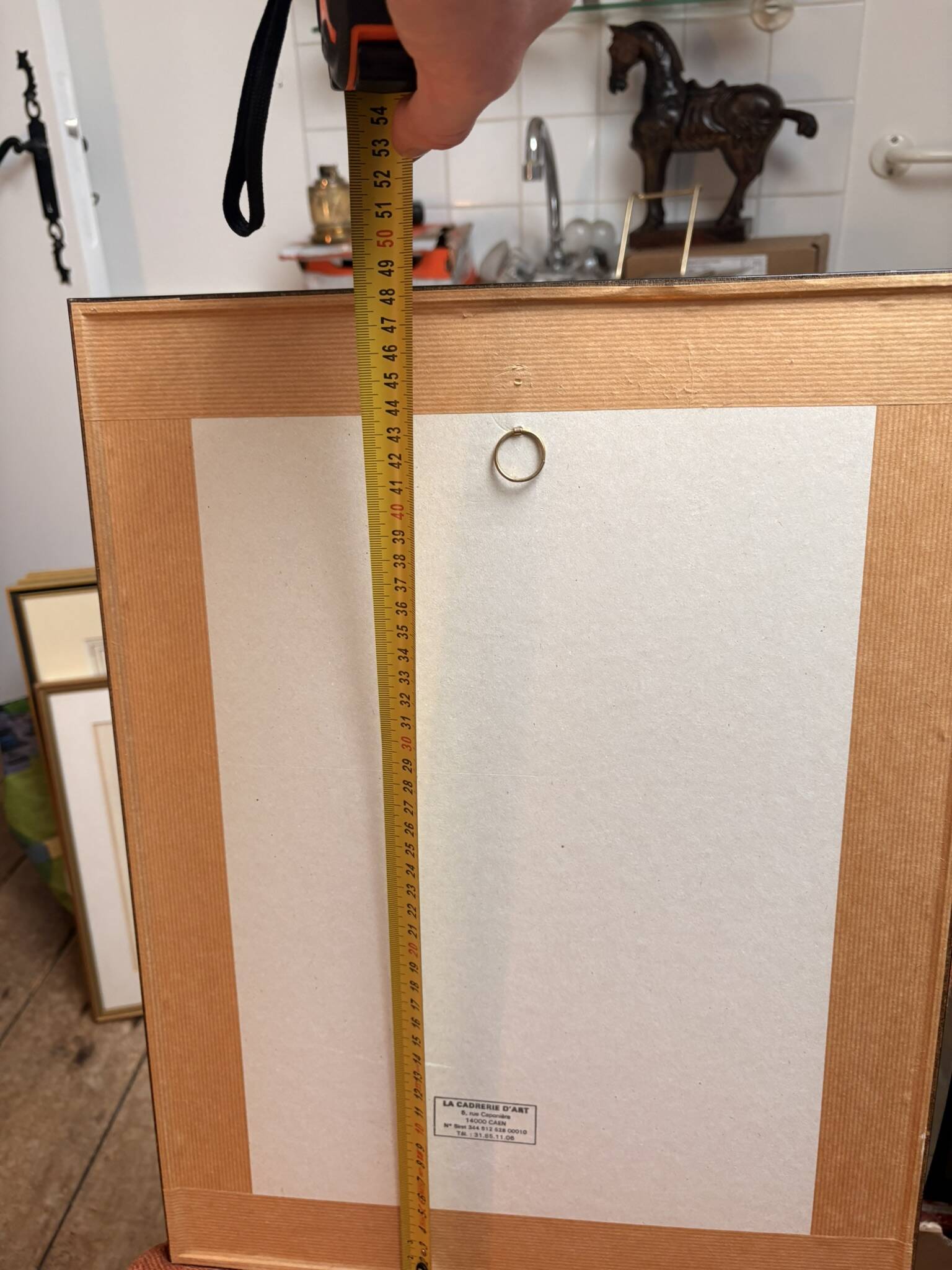 Old Print Engraving 19th Century Study of an Ear Sketch After Raphael Pasquier