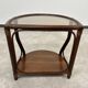 Bamboo side table in Mid-Century Modern style by Gervasoni