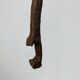 Brutalist sculpture in wrought iron, folk art