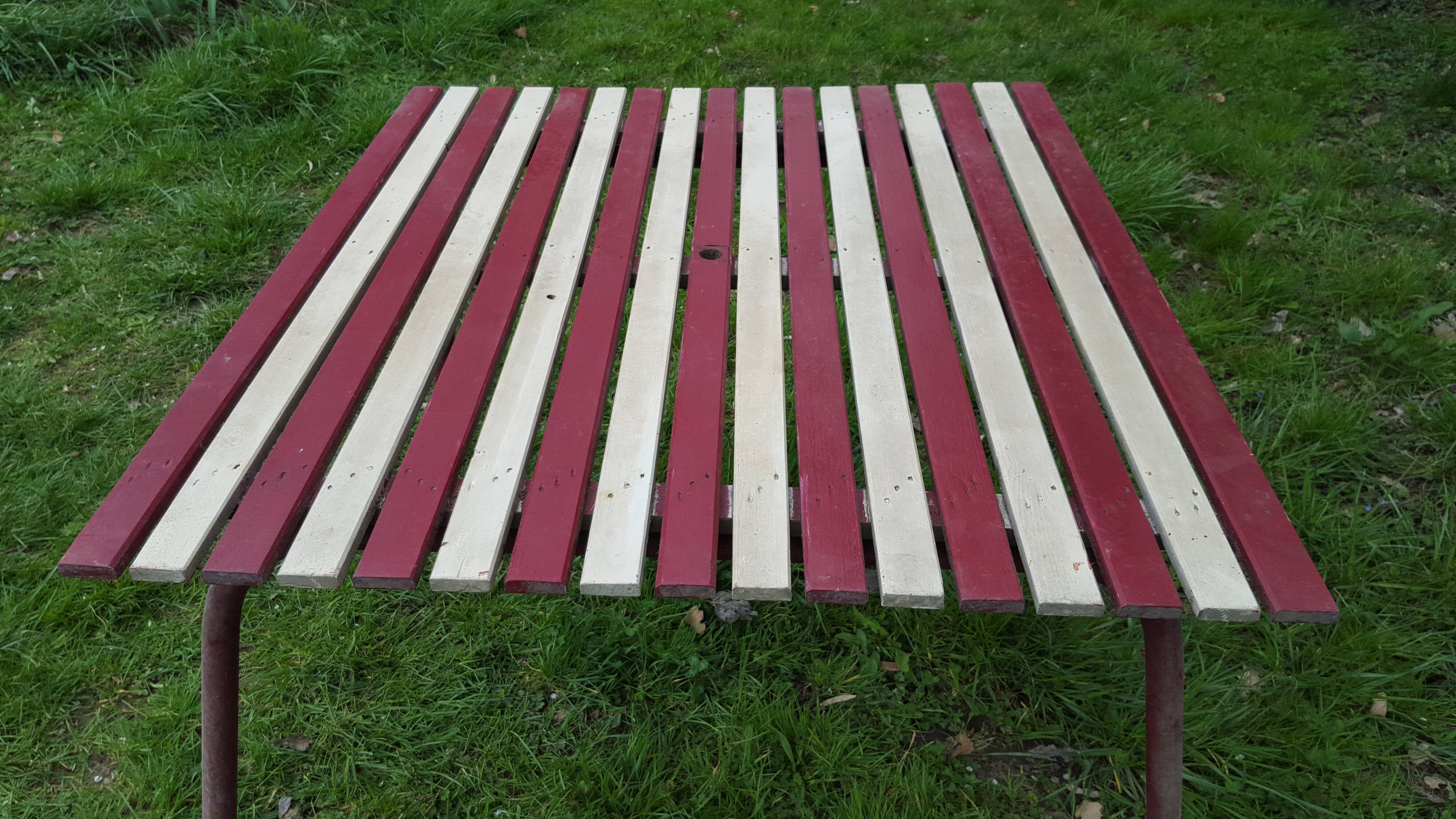 Vintage garden table 50s