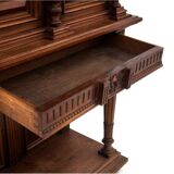 Buffet antique, europe occidentale, vers 1880.