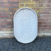Table d'appoint en osier