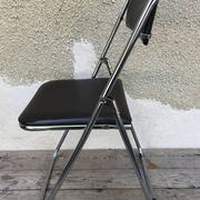 Old Soudexvinyl folding chair 70s