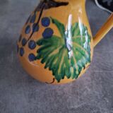 Small ceramic pitcher signed Liliane