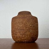 Modern West German ceramic vase from the mid-century by Ü-Keramik Übelacker, 1960s.