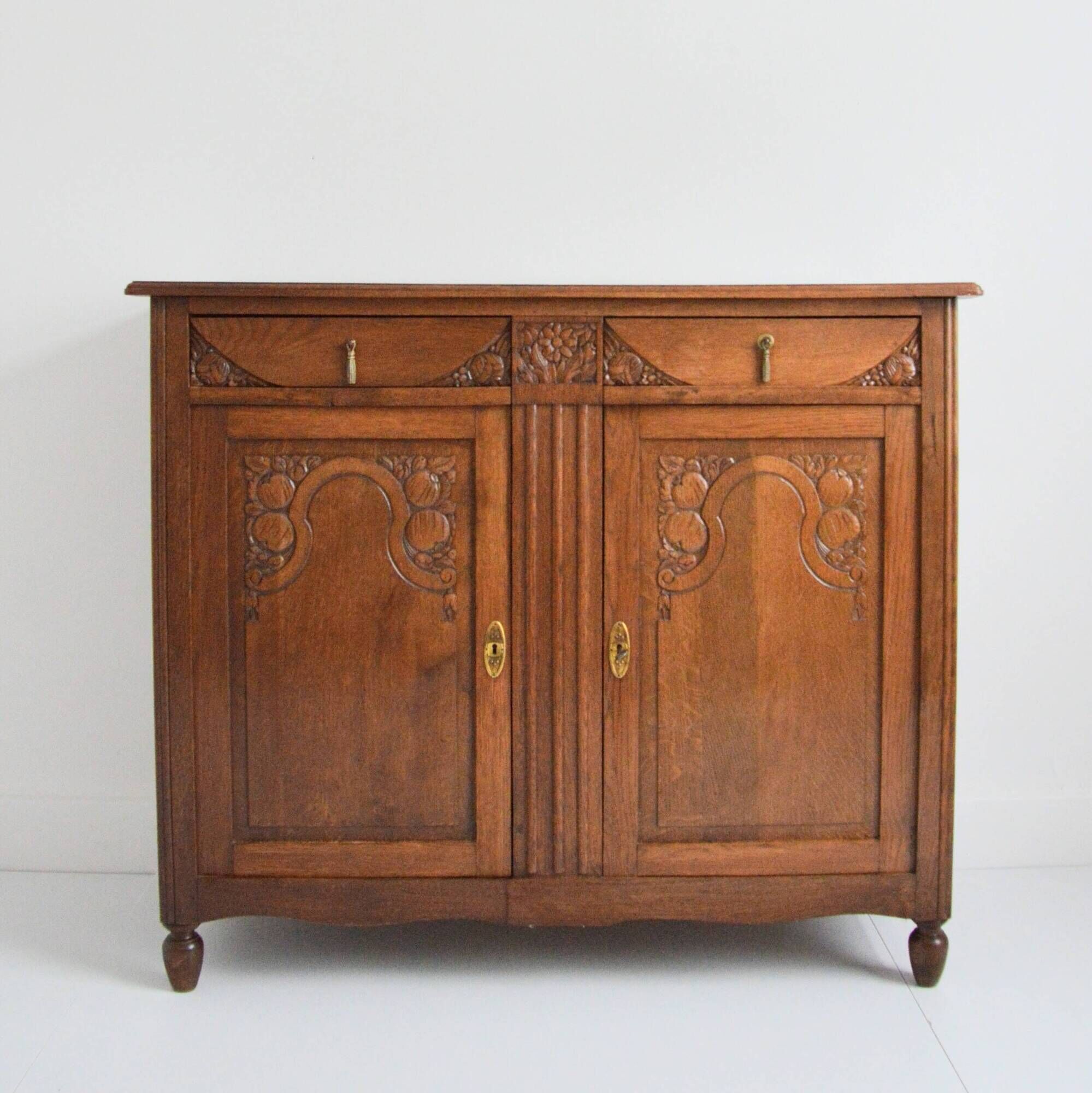 Parisian Buffet / Art Deco Storage Furniture 1930s Vintage