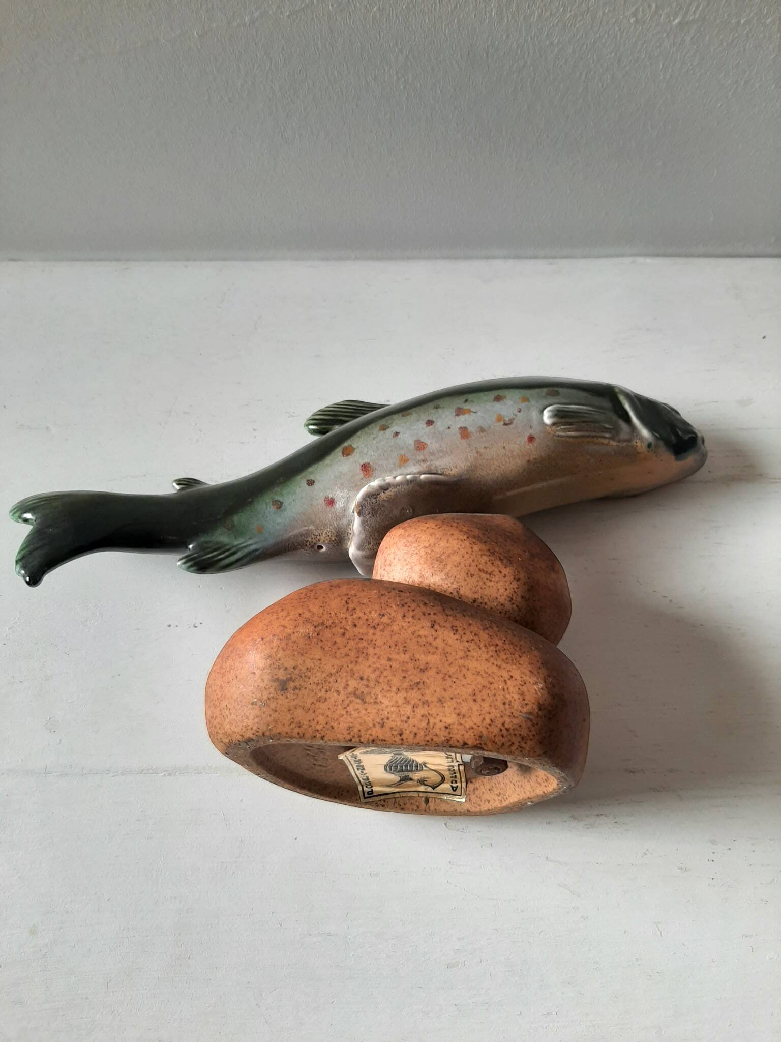 Vintage ceramic fish
