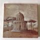 Oil on canvas landscape a l'antique signed gouny et marange