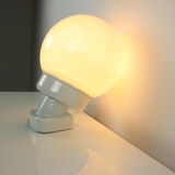 1960's Wall Lamp Porcelain and Glass, Czechoslovakia