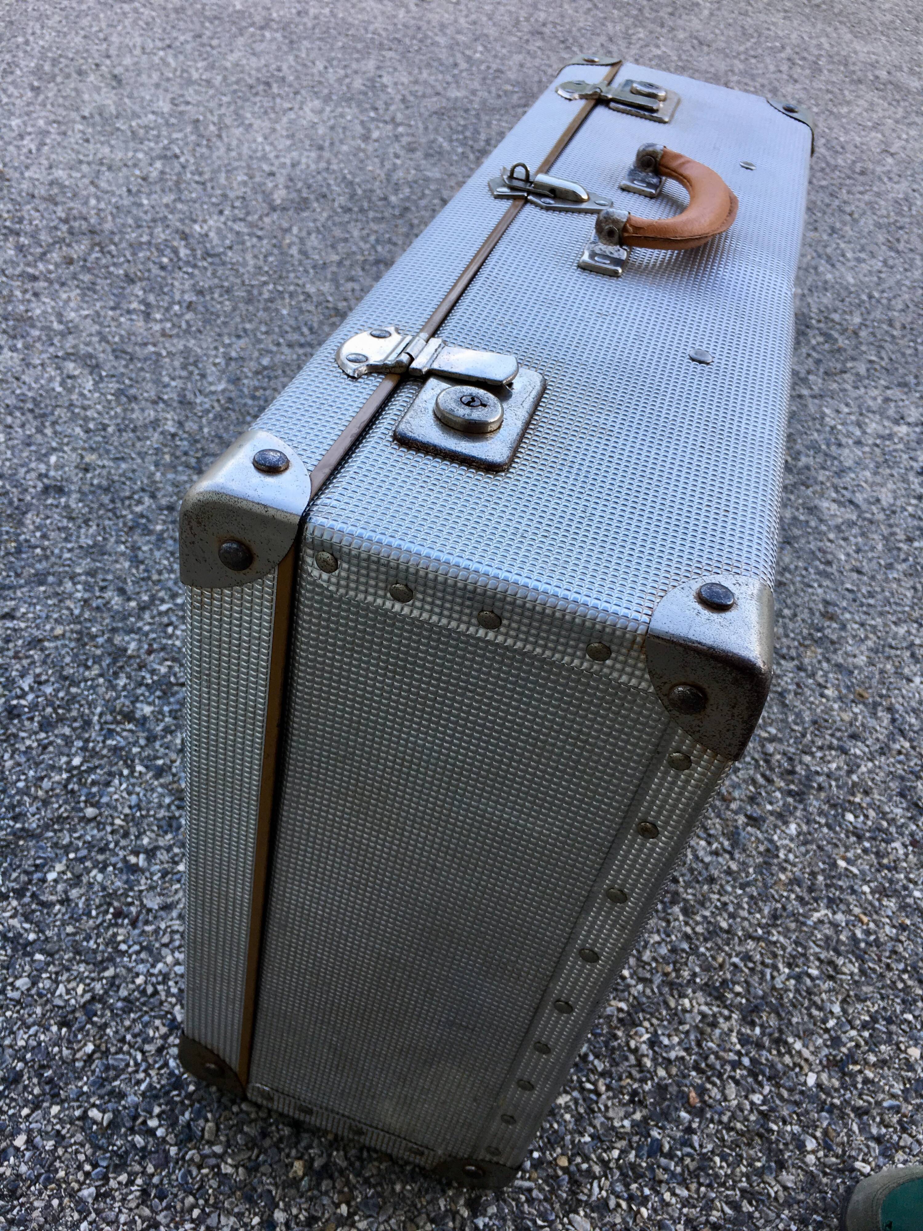 Vintage aluminium case