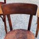 Set of 5 Stella Thonet bistro chairs from the 1950s