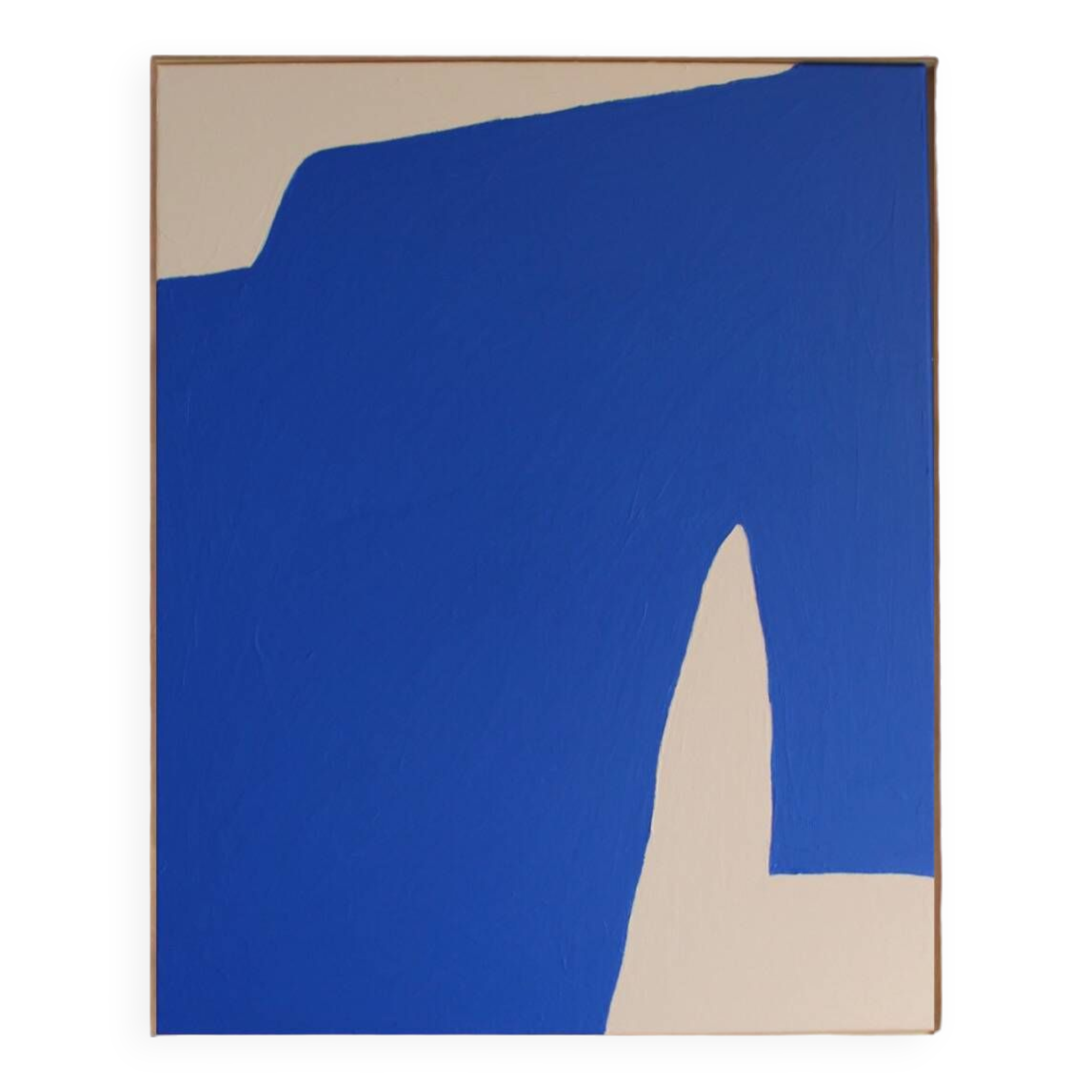 Contemporary abstract Blue Klein 1