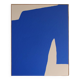 Contemporary abstract Blue Klein 1