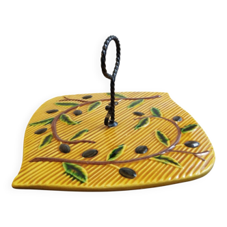 Vintage cheese platter of