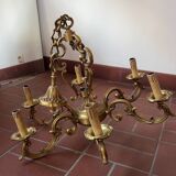 Bronze chandelier
