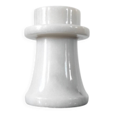 Vintage white marble candlestick