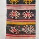 Old Turkish narrow kilim runner 263x62 cm shabby chic, vintage kelim 2494