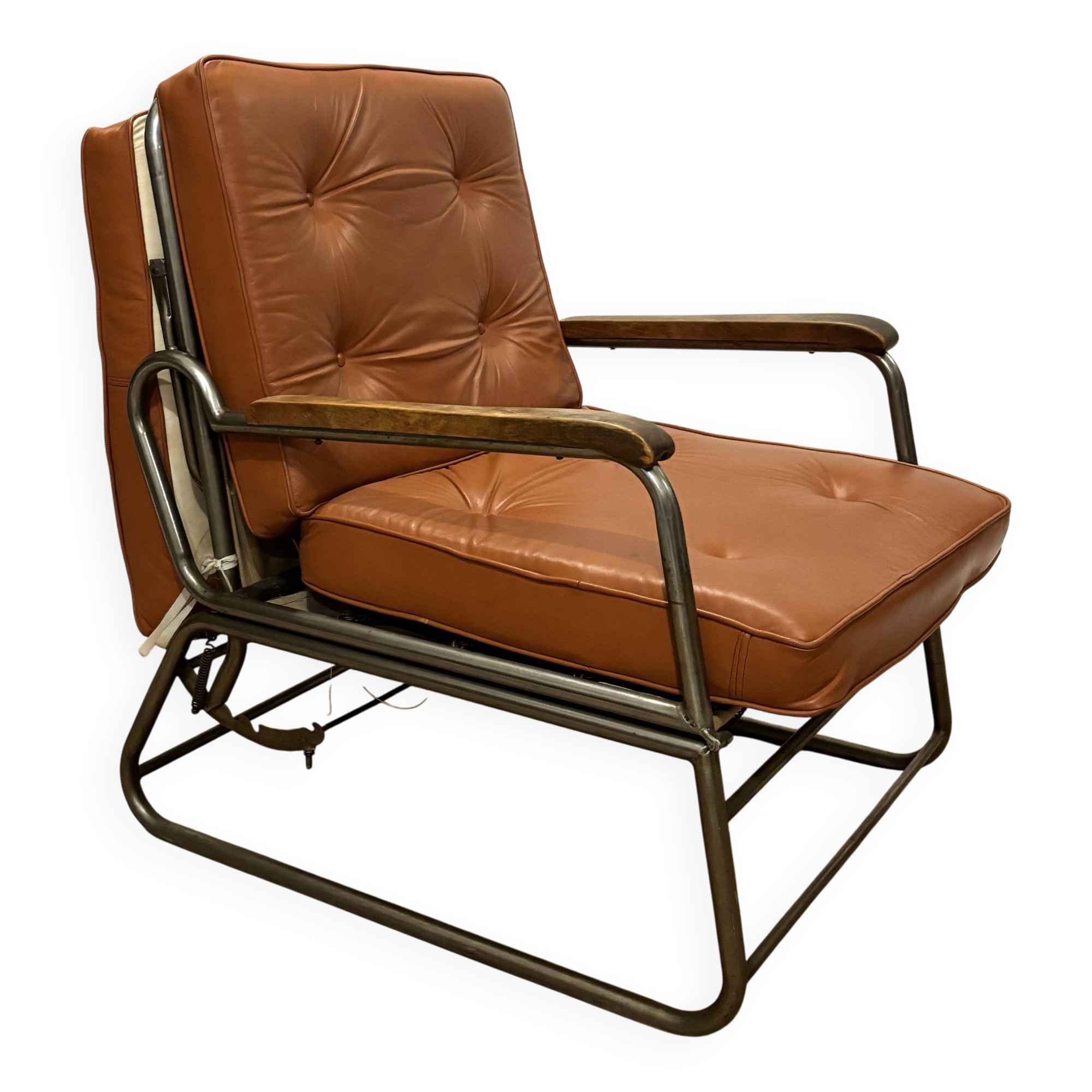 fauteuil moderniste convertible François Caruelle