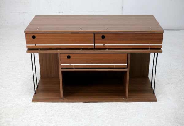 Meuble dual, rangement hifi,circa 1970
