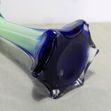 Soliflore Vase Murano Jack In The Pulpit. Arum Flower. In Blown Glass.