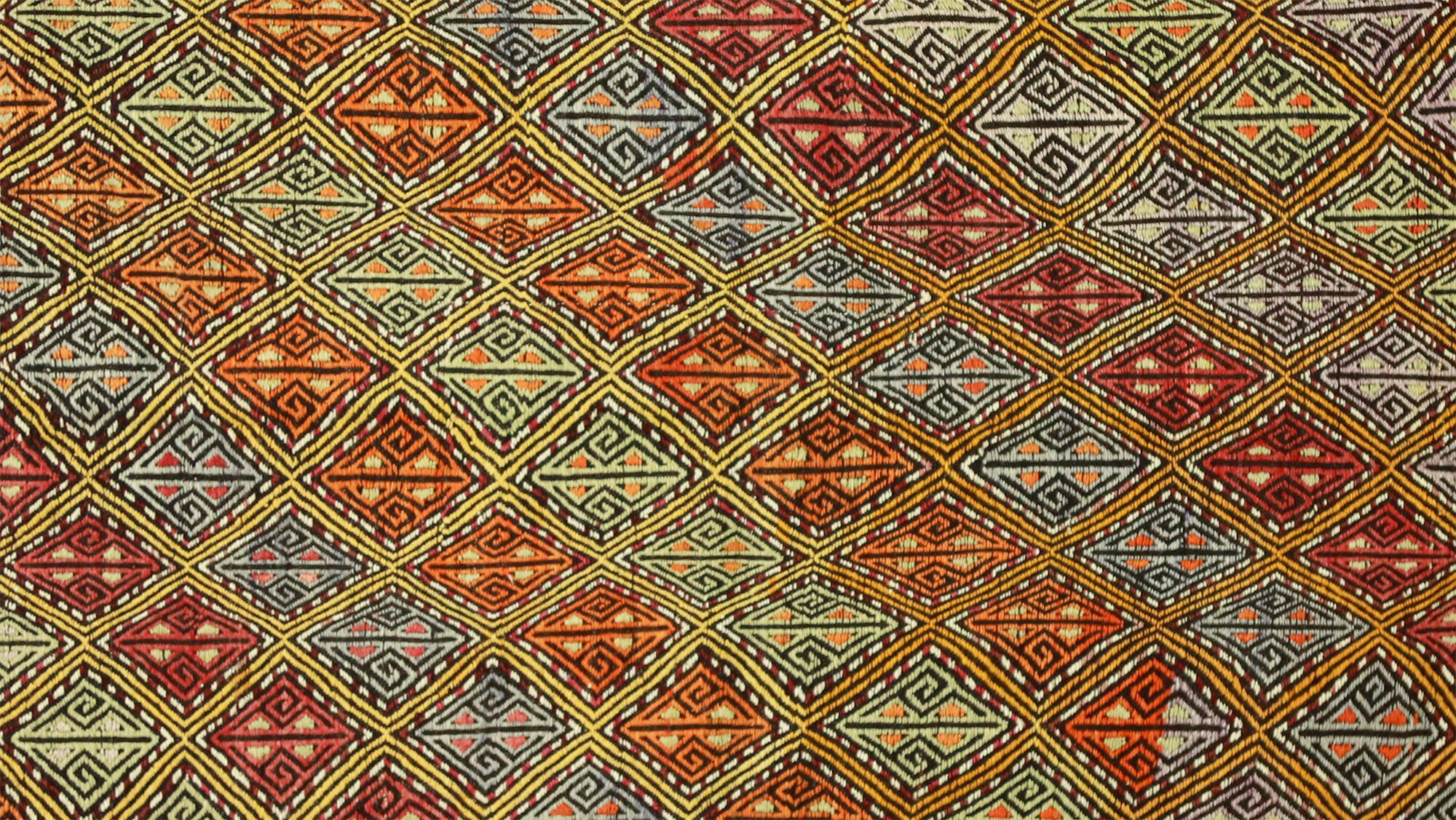 Anatolian handmade kilim rug 276 cm x 157 cm