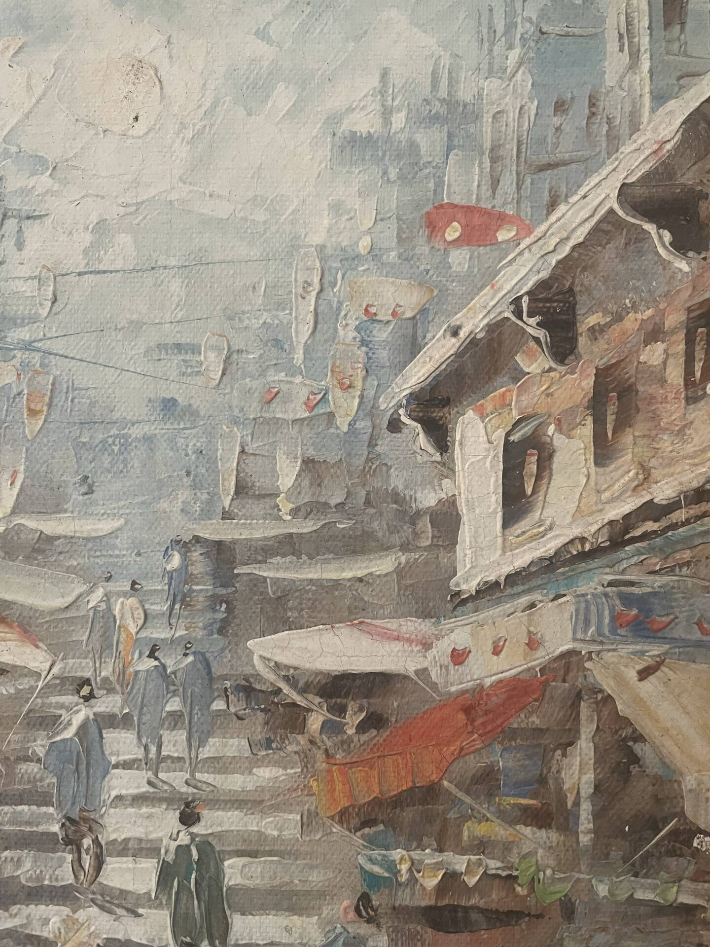 Huile sur bois orientaliste