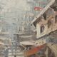 Huile sur bois orientaliste