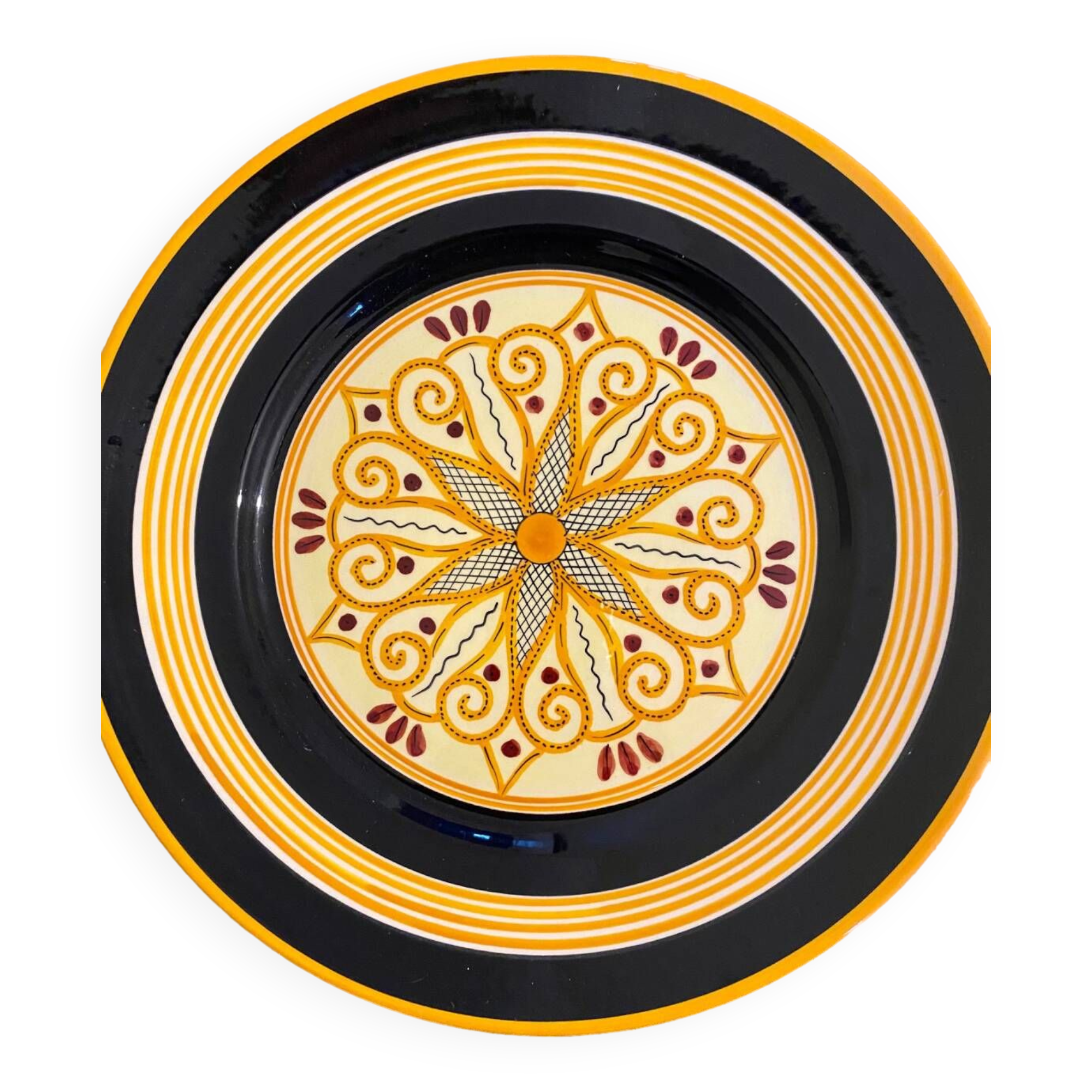 HB Quimper plate