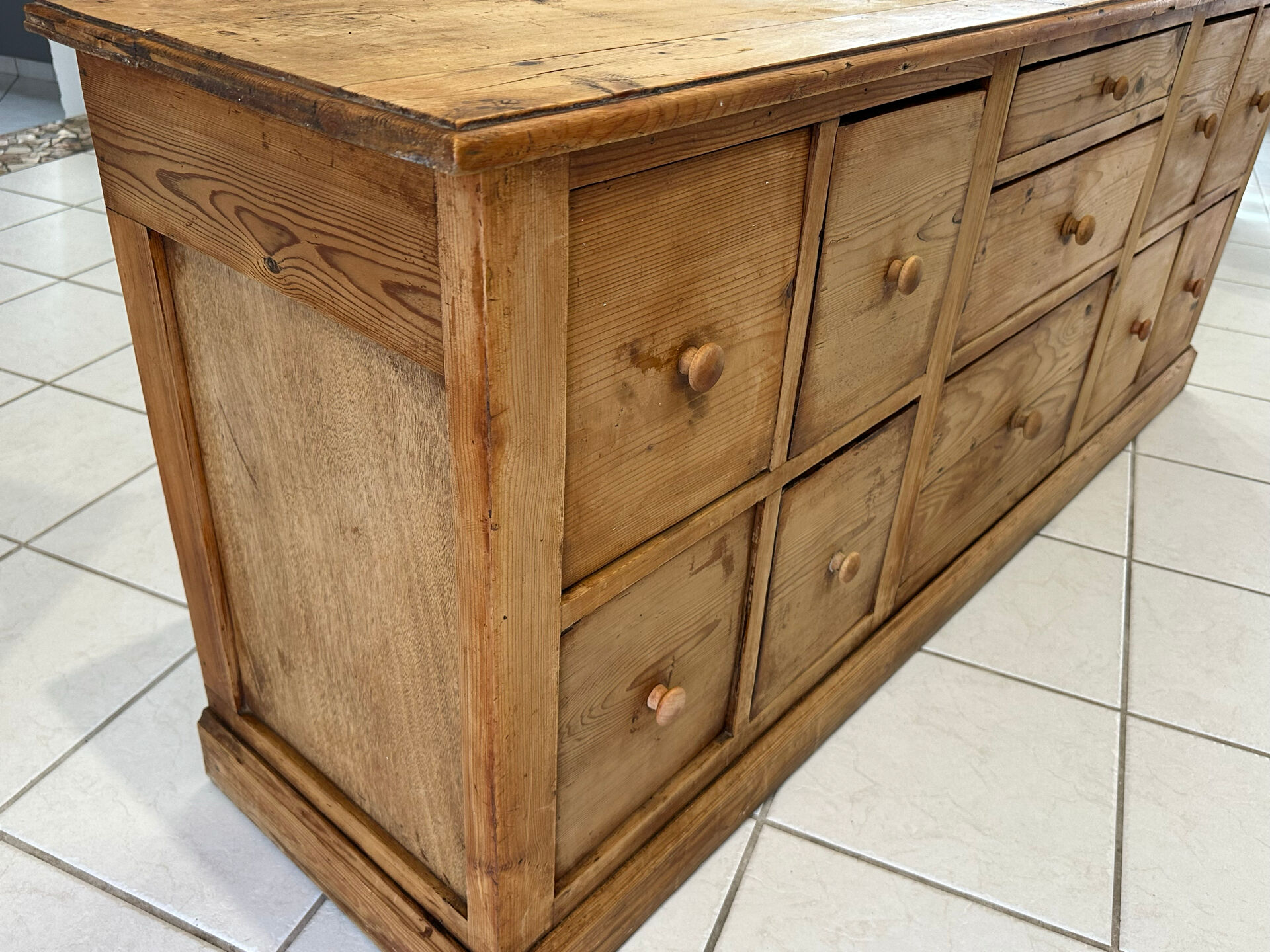 Vintage 1950s workshop sideboard