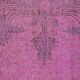 Pink Handknotted Floral Rug sku2356