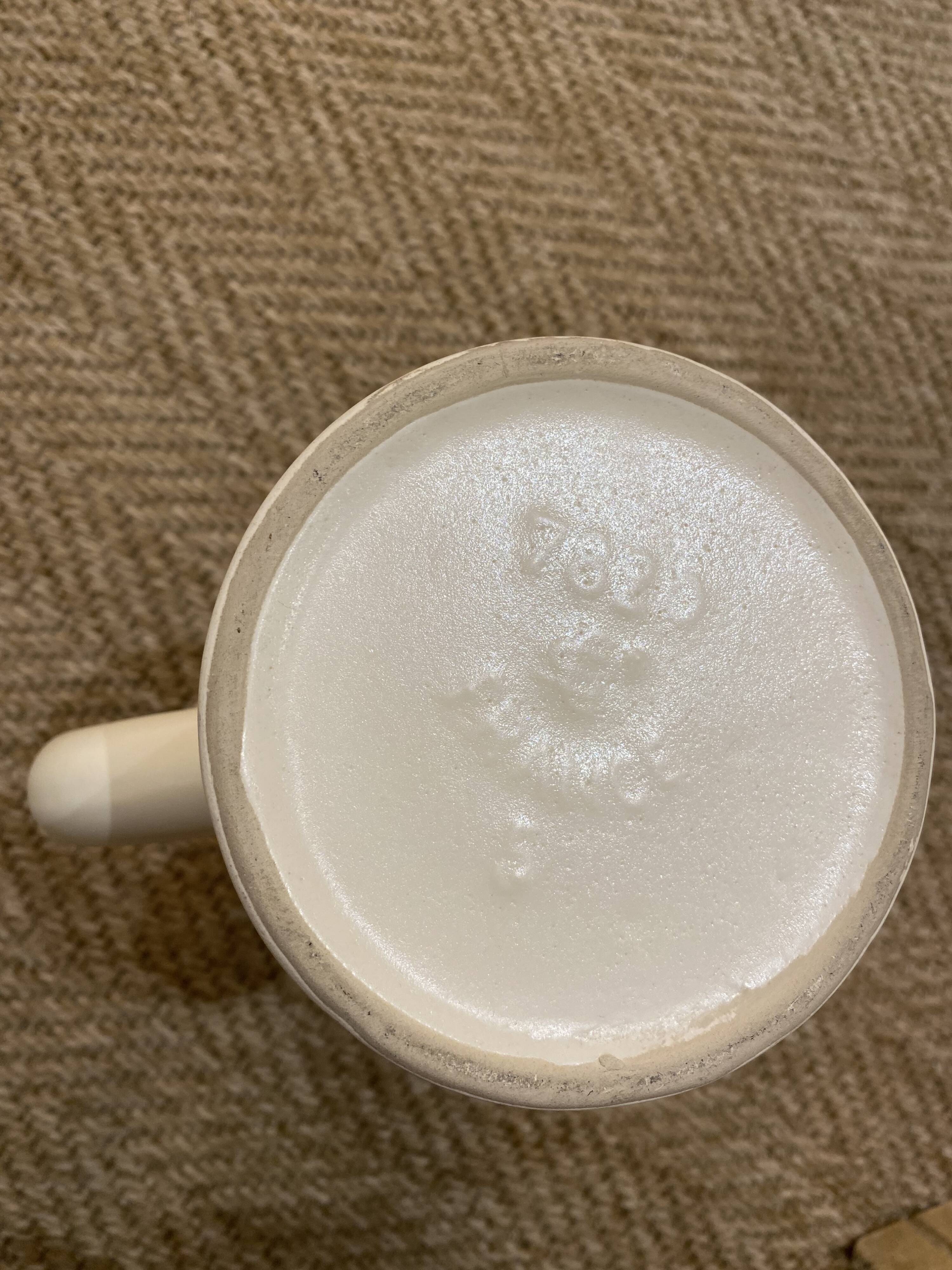 Saint Clément ceramic diabolo pitcher vase 1950