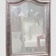 Miroir top serpentine 19ème siècle 62x87cm
