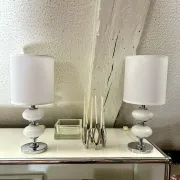 Pair of 70's lamps