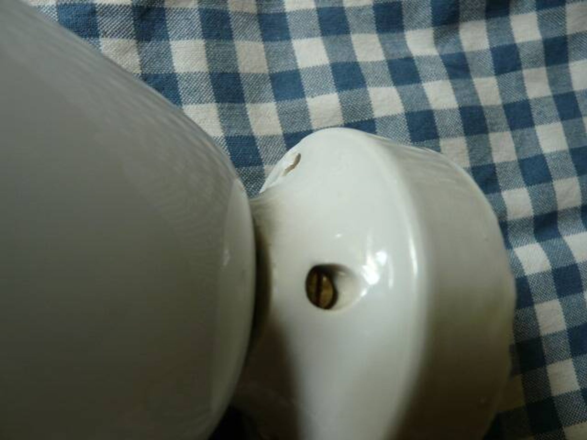 Applique porcelaine opaline style art déco