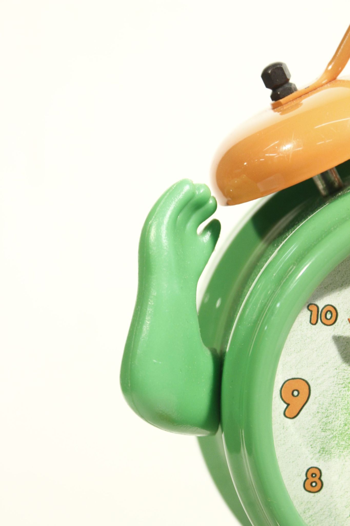 Vintage Ticki Tack mechanical alarm clock by Jerger, Germany 1960s