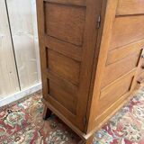 Buffet en enfilade René Gabriel en chêne 1950