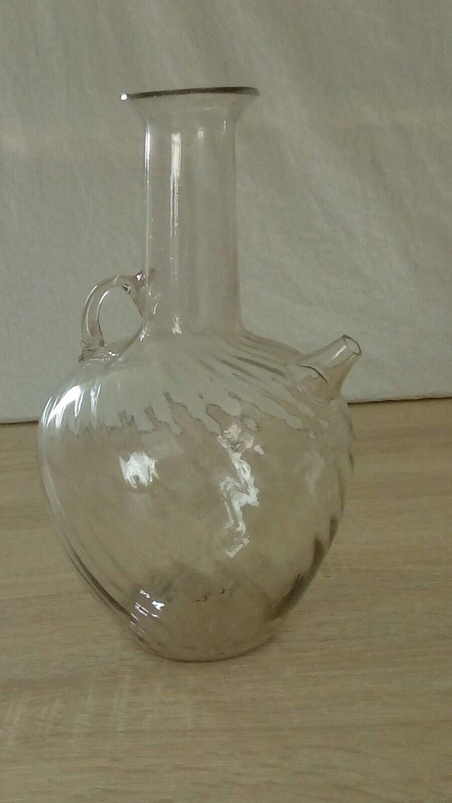 Crystal carafe late 18th early 19th
