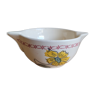 Opaque porcelain bowl double spout n°2