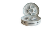 Moulin des Loups earthenware oyster plates