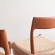 Chaises danoises en teck Mid-Century par Niels O. Møller # 77, set de 8