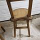 Paire de petites chaises brutalistes