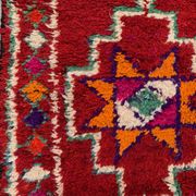 Vintage Turkish  Tribal Runner 330x90 cm veg dye wool rug tribal, handmade
