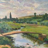 Landscape signed Lacas