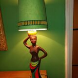 60'S ceramic vintage lamp