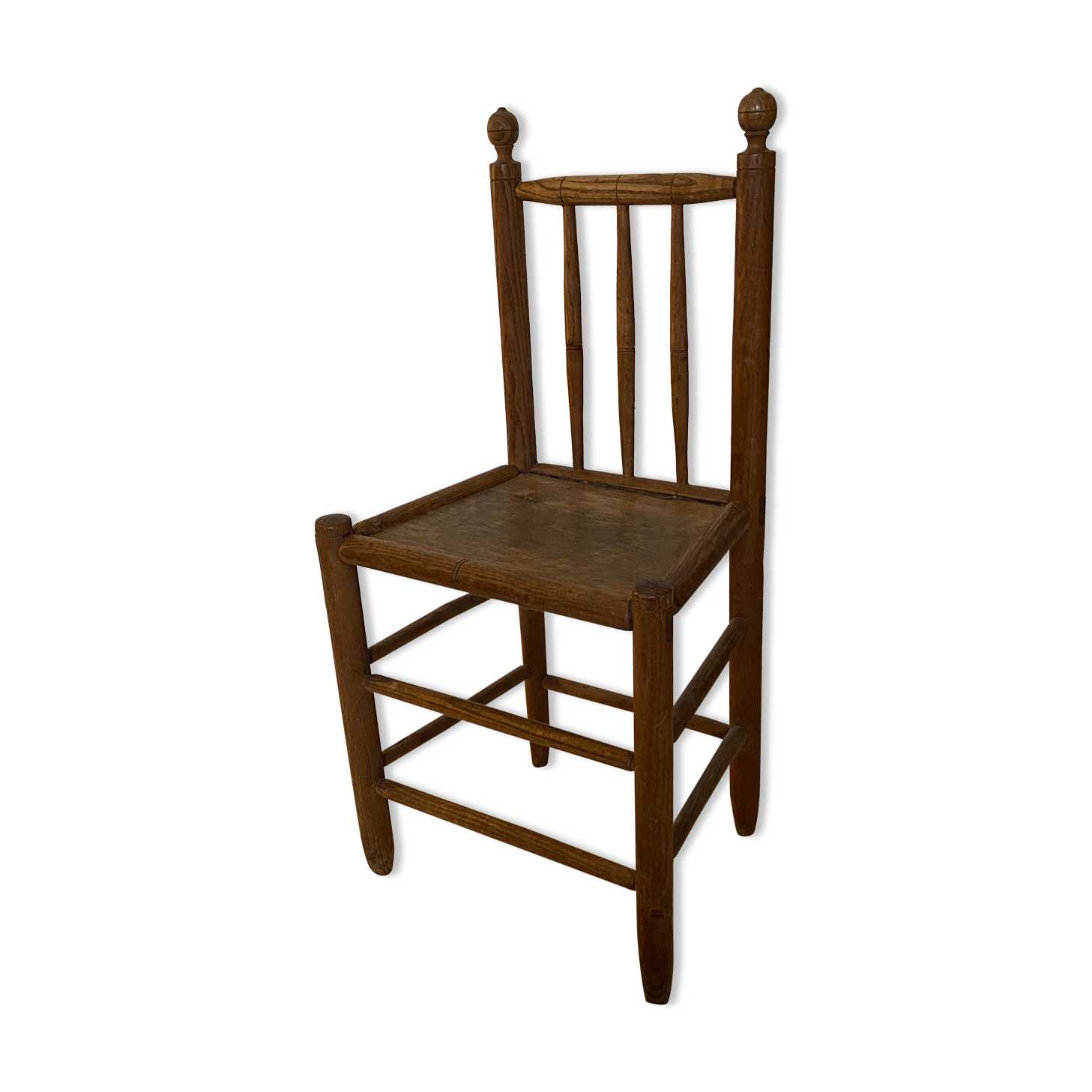 Wooden convent chair 19th century